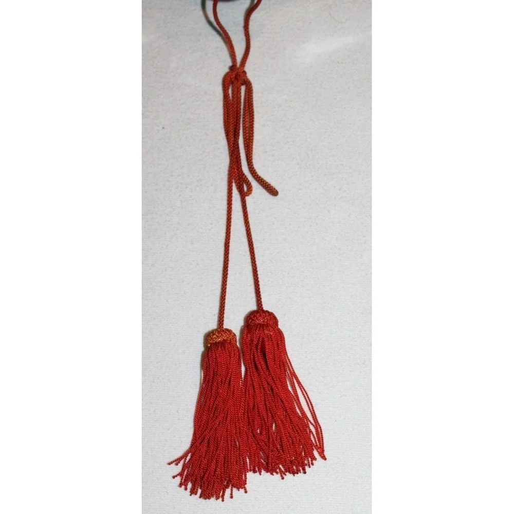 VTG Toyo Electric fan shaped wall clock Made in Japan MCM tassels cranes *READ*